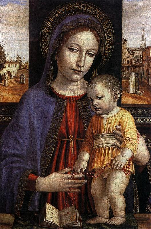 BORGOGNONE, Ambrogio Virgin and Child fdg China oil painting art